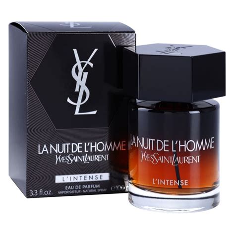 yves saint laurent la nuit de homme l& 39|la nuit de l'homme intense.